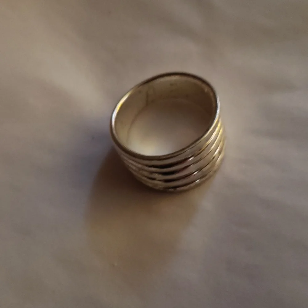 Sterling silver ring vintage 6.5